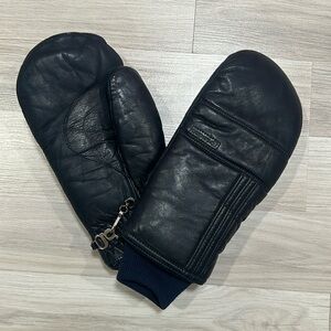 GRANDOE Navy Blue Snow Gloves Men’s Size M